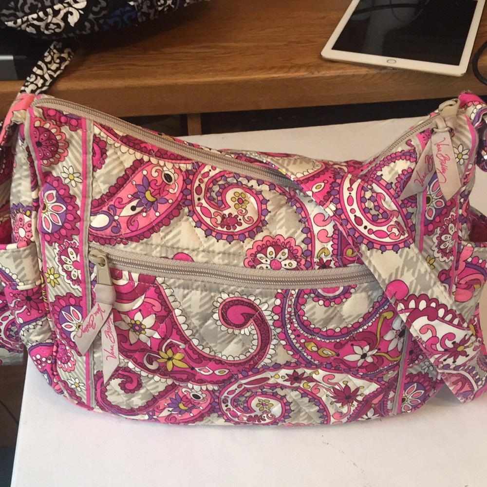 Vera Bradley Pink Paisley Crossbody